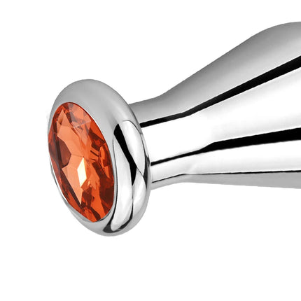 Runyu Large Anal Plug Metal Lighting Modeling Stainless Steel Butt Plug Women Men Anal Expansion Dildo Couple Adule Toy Trainer