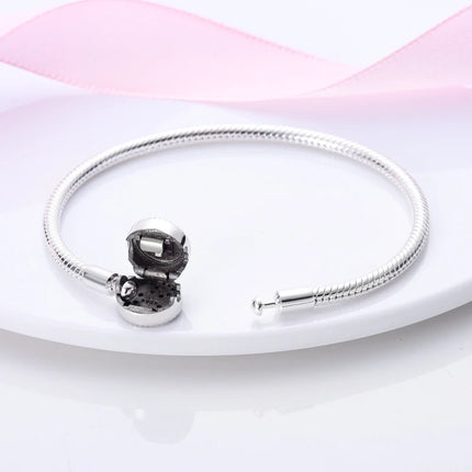 925 Sterling Silver Bracelets 17-20CM Original Leaf Clover Butterfly Heart Bracelet Fit DIY Charms Beads Fashion Women Jewelry
