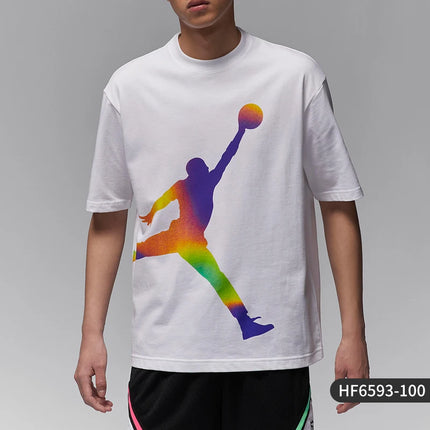 Nike Official Genuine JORDAN Summer New Men's Casual Sport Short Sleeve T-Shirt HF6593-100