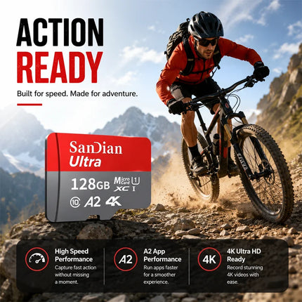 SD Card Portable Memory Card Expansion for Mobile Devices and Cameras
