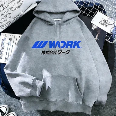 2025 Jdm Style Printed Hoodie Unisex Men Women Casual Fashion Hooded Pullover Sweatshirts Long Sleeves Y2k Streetwear Clothing