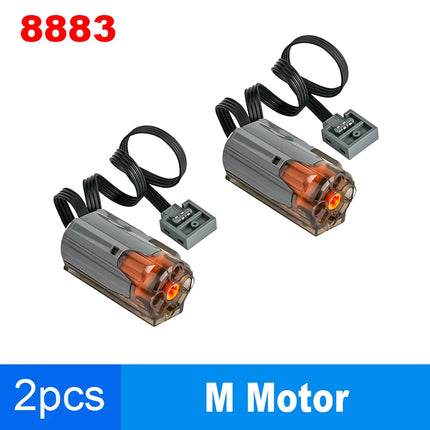 M Motor 7.4V Building Blocks Servo Power Functions 8883 Compatible with Legoeds Technical DIY Car Model Upgrade Parts