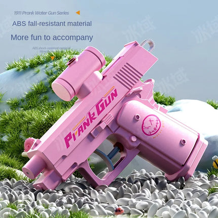 Double headed prank water gun, double-sided water gun, reverse water gun, creative two-way water gun,  for Prank Fun water gun