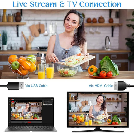 4K HD Video Cameras for Photography 64MP WiFi Livestream Webcam Camcorder 18X Digital Zoom Vlog Recording Camera for YouTube