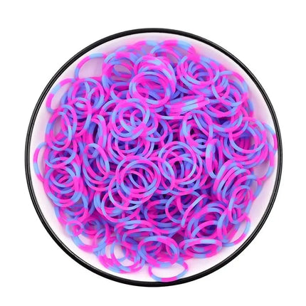 New Loom Rubber Bands Bracelet for Kids or Hair Rubber Loom Bands Make Woven Bracelet DIY Craft Toys Christmas Gift
