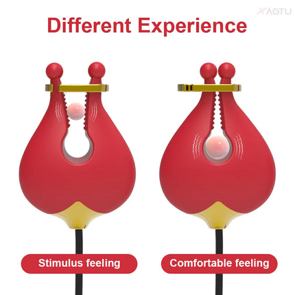 Sex Toys Nipple Vibrator Clamps Vibrating Breast Clips Nipple Stimulator Penetration Vagina Egg Sex Toys for Women Couples