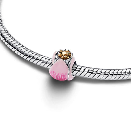 New Fire Horse Tulip Butterfly & Bee Splittable Dangle Charm Fit Original Bracelets DIY Womens Jewelry Valentine's Day Gifts