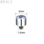 Style 16-1PC / Retainers & Hide-it Jewelry / 3mm-diameter