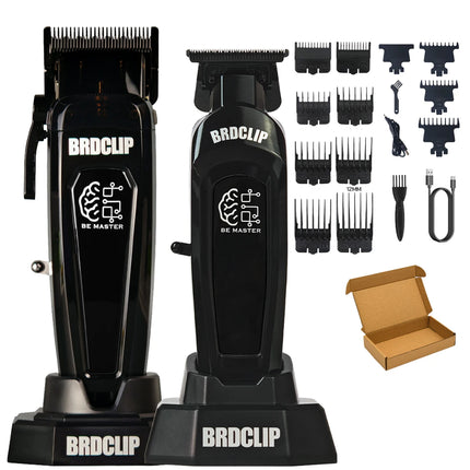 BRD 106 617 609 Professional Electric Hair Clipper Hair Trimmer DLC Blade with Base 7500RPM 7000RPM 7000RPM Barber Set BRDCLIP