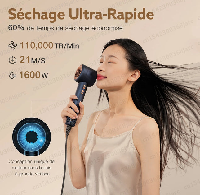 Professional Super Hair Dryer Negative Ion Quick Dry Leafless Hair Dryers Salon Home Appliances Constant Temperature Hair Care