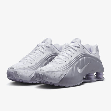 Nike genuine Shox R4 men's and women's retro cushioned training running shoes HF5076-100