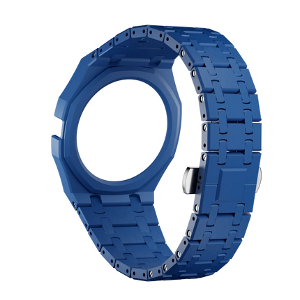 Ceramic Modification Kit for Swatch X AP Royal POP Biomaterials Watch Case + bioceramic Strap Pocket Changer To Wristwatch