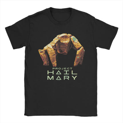 Project Hail Mary Fist My Bump Rocky The Alien Poster T Shirt Summer  Streetwear T-Shirts Cotton Harajuku Tee Shirt Short Sleeve