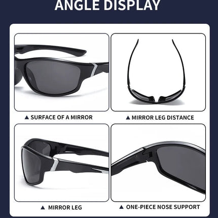 Okum fashion polarized glasses UV400, anti-UV, anti-glare, for strong light, suitable for cycling, driving, fishing, etc.