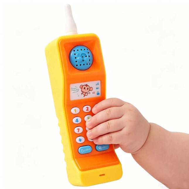 Musical Baby Phone Toys Electronic Simulation Mobile Phone Toy Enlightenment With Sound Light Kids Learning Cellphone Kids Gift