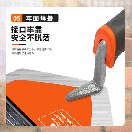 Thickened High-strength Steel Trowel for Tiling, Construction Masonry, Ceramic Tile Plastering, Wall Plastering