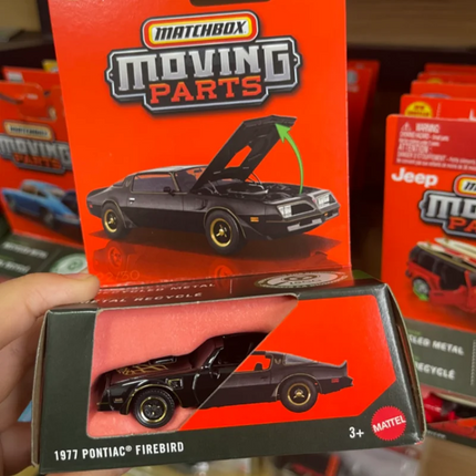 In Stock 2026 Matchbox FWD28 Mobile Door Opening Series ACURA INTEGRA TYPE S HRC 1977 PONTIAC FIREBIRD 1/64 Die-Cast Car Model