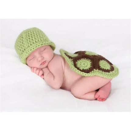 New Born Baby Crochet Knit Costume Accessories Infant Photo Shoot Clothes Newborn Photography Props Newborn Shooting