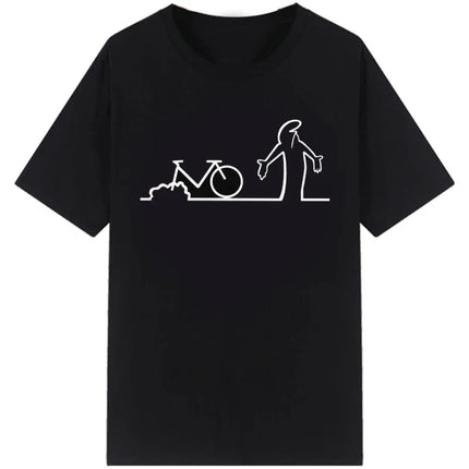 La Linea The Line Osvaldo Cavandoli TV T Shirt men Happy Fashion Women's tshirts Streetwear Tee Round Neck Casual Tops Camisetas