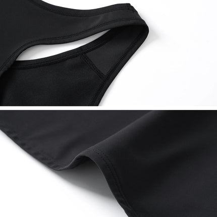 XUJI Transgender FTM Breathable Half Chest Binder Tank Top