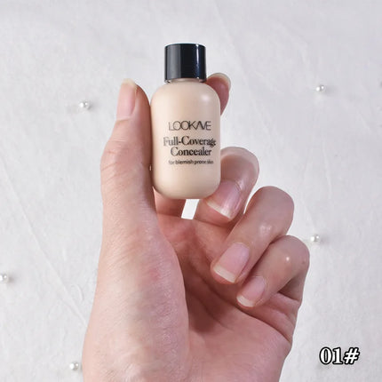 Waterproof Liquid Concealer Foundation Cream Lasting Full Coverage Acne Spot Dark Circles Concealer Cream Face Makeup Cosmetic