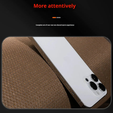 For VW Volkswagen POLO Tiguan R line Rline Flannel Car Seat Cushion, Non-Slip All-Season Auto Cushion Pad
