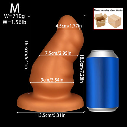 Large Butt Plug Silicone Anal Plug With Suction Cup Dildo Anus Stimulation Masturbator Anal Dilator Adult Toys Sex Toys Sex Shop
