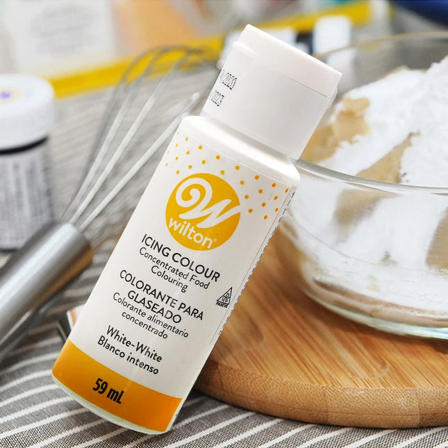 Wilton 59ml White Pigment  Fondant Molds