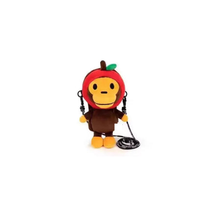 Transparent Surface Cartoon Monkey Figure Shoulder Bag Cosplay Mobile Holder With Bananas Toy Coin Purse Crossbody Bag