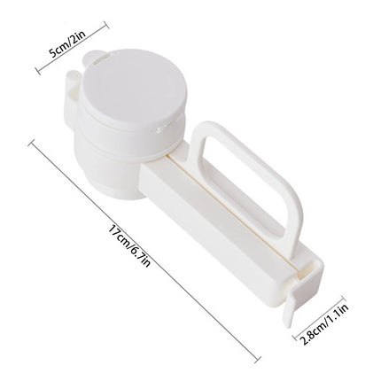 2 In 1 Food Sealing Clip Fresh-Keeping Snack Sealing Clip With Pour Spout Moisture-Proof Sealing Device For Food Snacks Storage