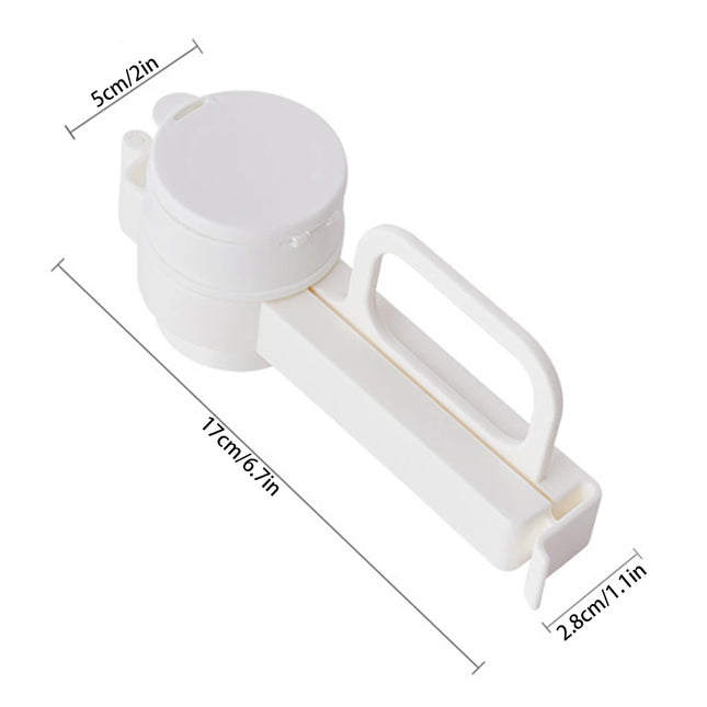 2 In 1 Food Sealing Clip Fresh-Keeping Snack Sealing Clip With Pour Spout Moisture-Proof Sealing Device For Food Snacks Storage