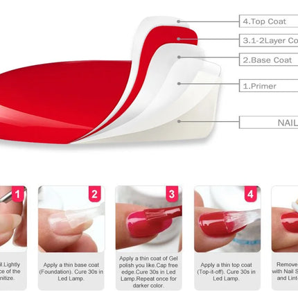 HANBI Mirror Face Cat Eye Set With Color Swatch Gel Nail Polish Magnet Gel Need Top Coat UV LED Gel Collection Nail Gel Kit