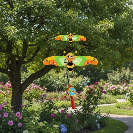 35cm Fishing Rod Kite Toys For Kids Vivid Butterfly Swallow Parrot Easy To Fly Goldfish Kites Garden Decor Ornament