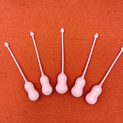 Female Kegel Exercise Pelvic Floor Muscle Trainer Balls Jump Egg Set Adult Sex Toy for Women Postnatal Recovery 5-Pack