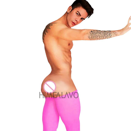 Hot Sexy Gay Men's Bodystocking Opaque Super Elastic Velvet Thigh High Stockings Male11 Colors