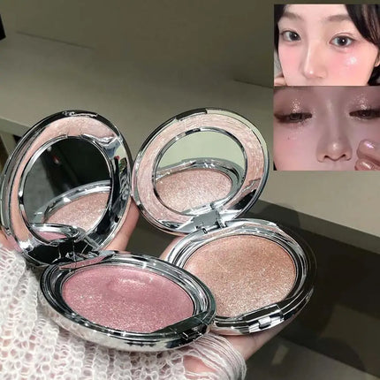 Shimmer Champagne Highlighter Mashed Potato Diamond Shiny High Gloss Paste Pearlescent Fine Flash Brightening Contour Highlights