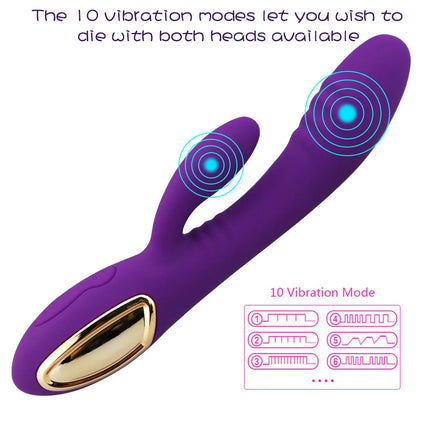 FF Women's Masturbation Toys New Adult Products Charging G-spot Vibration Rod Female Masturbation Massage AV Vibration Rod