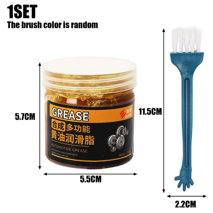 Car Care Grease Kit 100g Door Hinges Sunroof Tracks Anti-Squeak Lubricant Wheel Bearing Grease Maintenance for Mechanical Gears