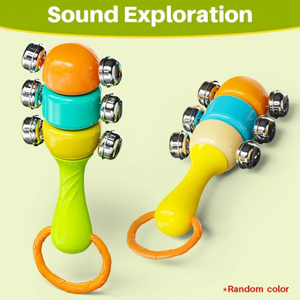A Set of Hand-Cranked Bell Games for  Children, Made from ABS Material, Designed to Enhance Perception And Auditory Skills