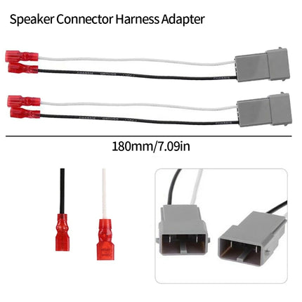 1Pcs Car Speaker Connector Harness Adapter For Honda Accord-Civic CRV-Acura CL TL MDX Wiring Cable Adaptor
