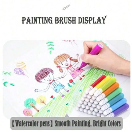 208 PCS Art Supplies, Drawing Art Kit Adults Art Set With Double Sided Trifold Easel, Oil Pastels, Crayons, Colored Pencils, Wa