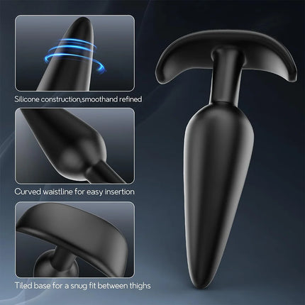 S/M/L Sexy Toys Anal Plug Butt Stimulation Women/Men Soft Silicone Erotic Anal Plug Training Adults Sex Toy for Couple Women Gay
