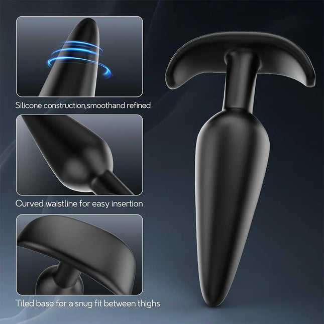 S/M/L Sexy Toys Anal Plug Butt Stimulation Women/Men Soft Silicone Erotic Anal Plug Training Adults Sex Toy for Couple Women Gay