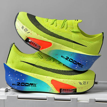 Men Running Shoes Anti Rollover Support Durable Sports Shoes Lightweight Anti Slip Women Professional Racing Running Shoes
