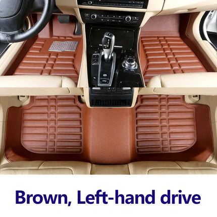 Car Floor Mat for Nissan Qashqai J11 Rogue Sport 2014~2021 Custom Foot Parts Leather Panel Liner Covers Rug Interior Accessories
