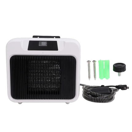 Desktop Wall Mount Pet Heater 120V US Plug Safe Small Warmer For Cat Dog Home Office Winter Warm Air Fan