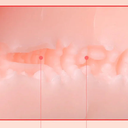 Oral Male Masturbator Masturbation Soft Stick Deep Throat Artificial Blowjob Realistic Vagina Sexy Pocket Pussy Sex Toys For Men