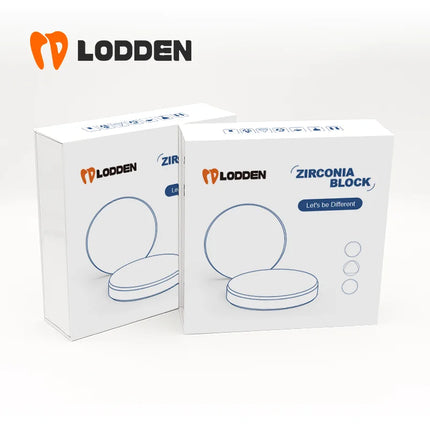 LODDEN 3D Pro Multilayer Zirconia Block Dental Lab CAD CAM Open System 98x10-25mm 43-49% High Strength Zirconia Vita16