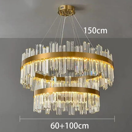 home decorationPendant lights, luxury crystal living room chandelier, dining room Pendant lamp, ceiling light, indoor lighting