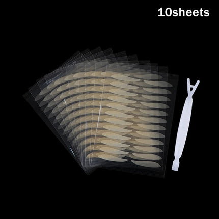Lace Self-Adhesive Invisible Double Eyelid Tape 72-256 Stickers Eyelid Waterproof Fiber Stickers Women Make Up Eyelid Stickers